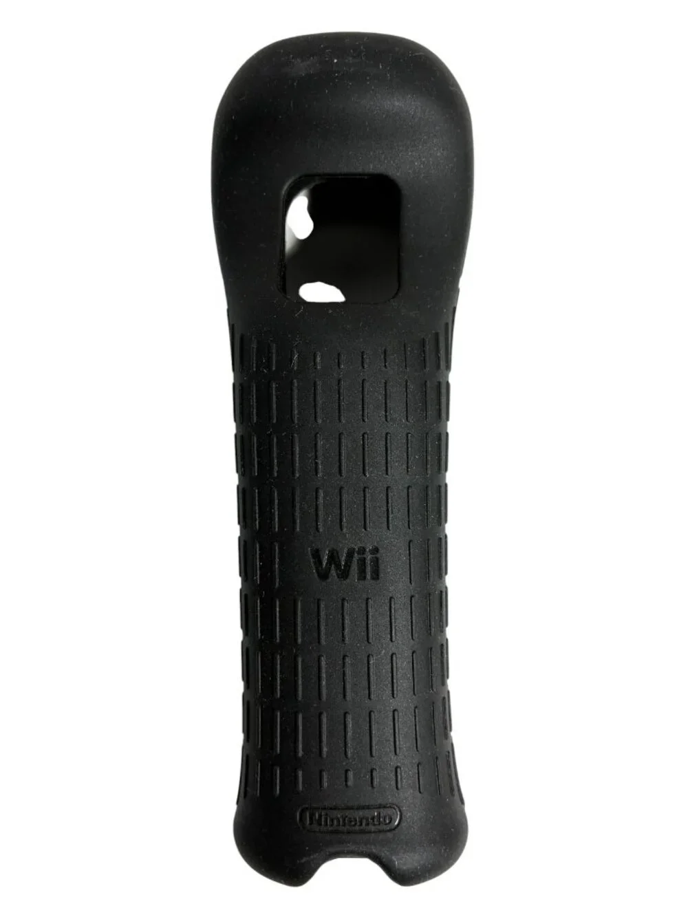 Nintendo Wii Remote Black Tested WiiMote Controller + Silicone Jacket Sleeve